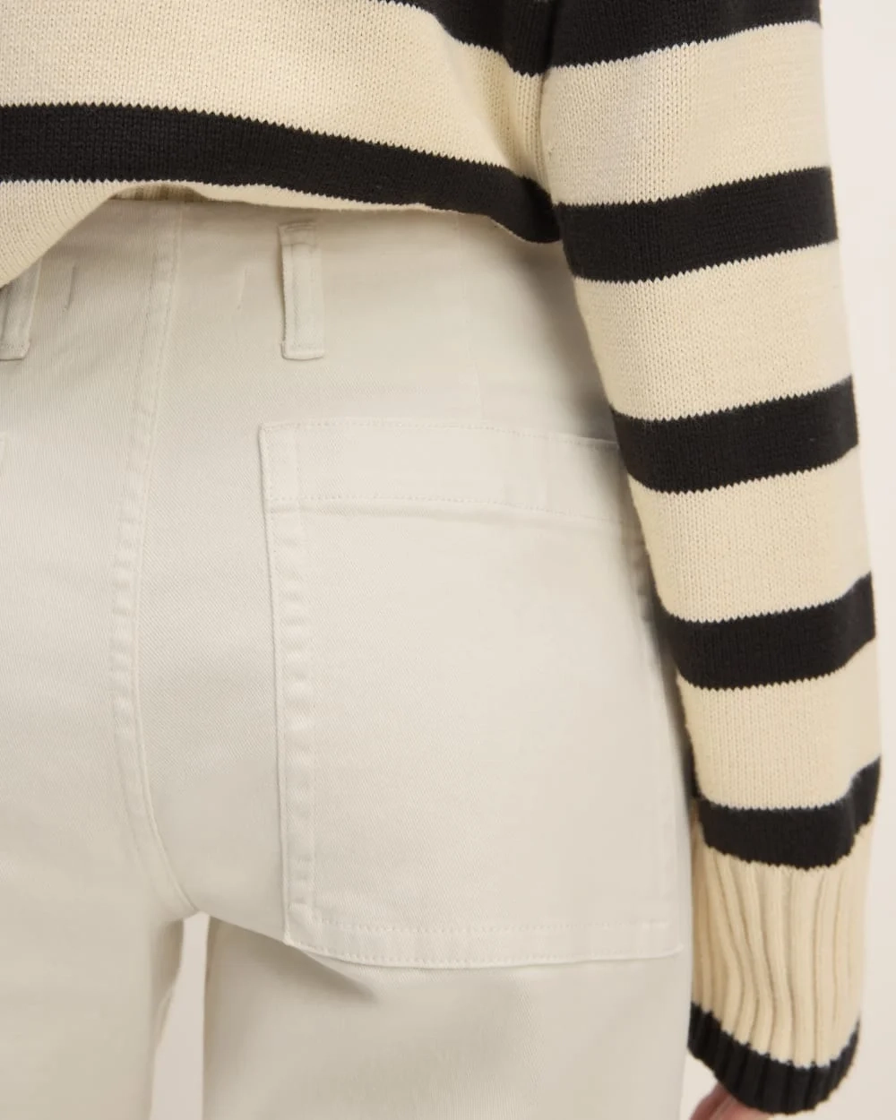 The Organic Utility Pant | Bone (4)