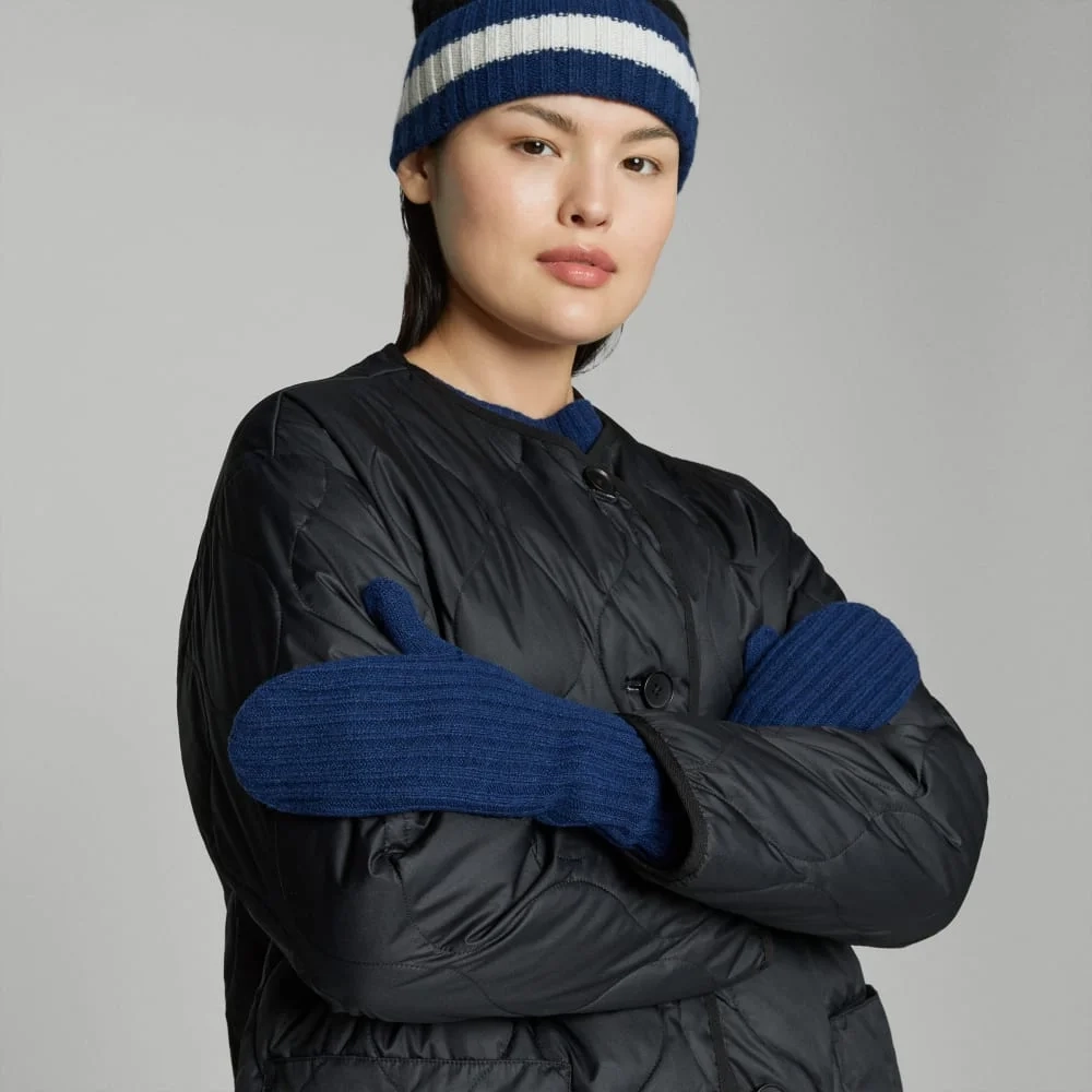 The Cashmere Mittens | Bright Navy (4)
