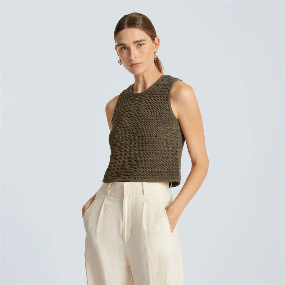 The Crochet Knit Cami | Beech (4)
