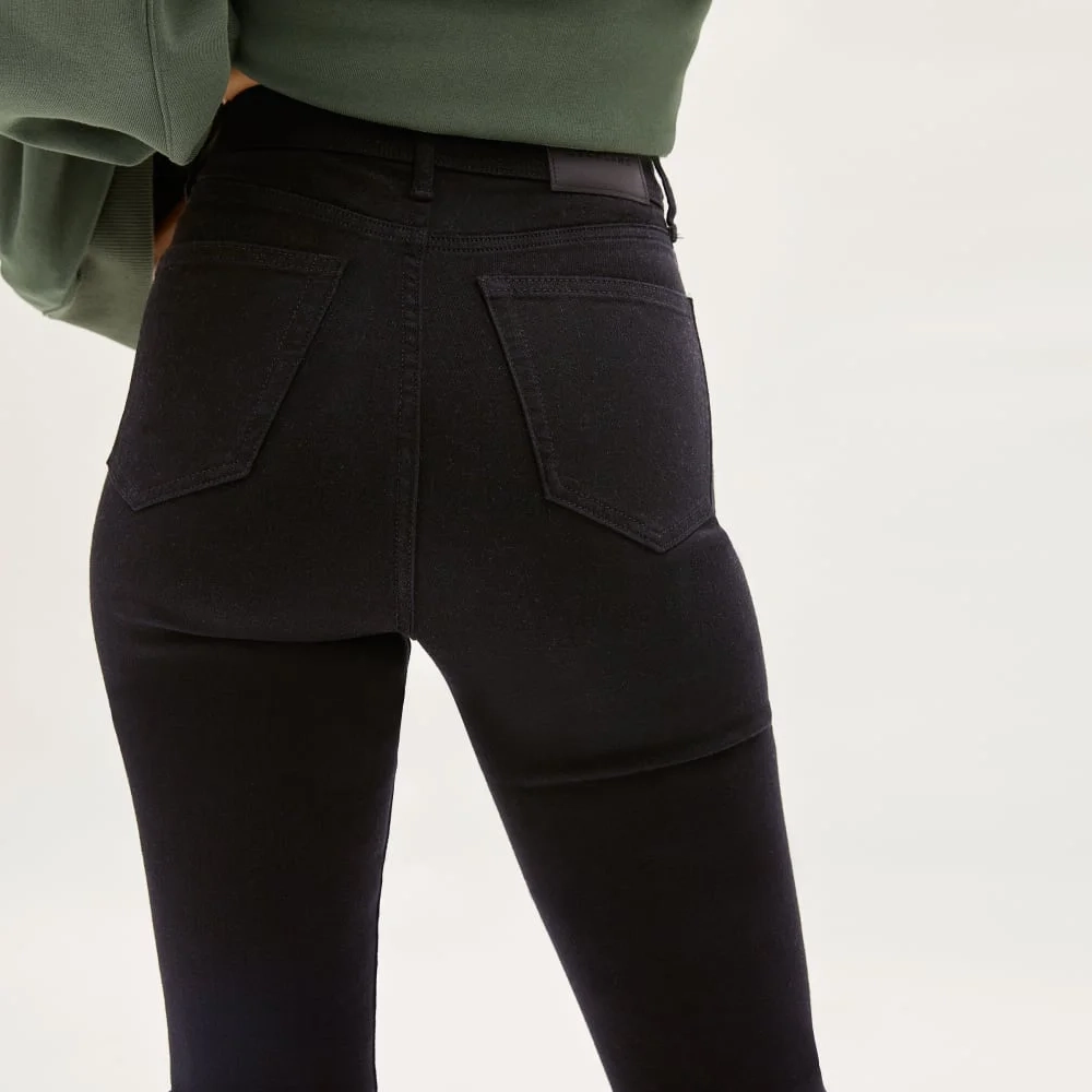 The Way-High® Clean Front Skinny Jean  | Black | 28.5” Inseam (6)