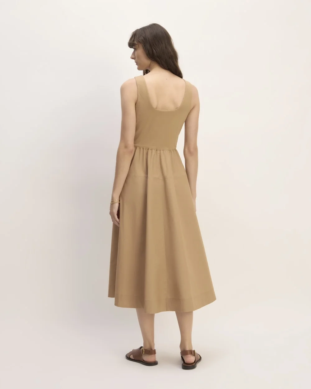 The Supima® Jersey Riviera Dress | Tiger's Eye (3)