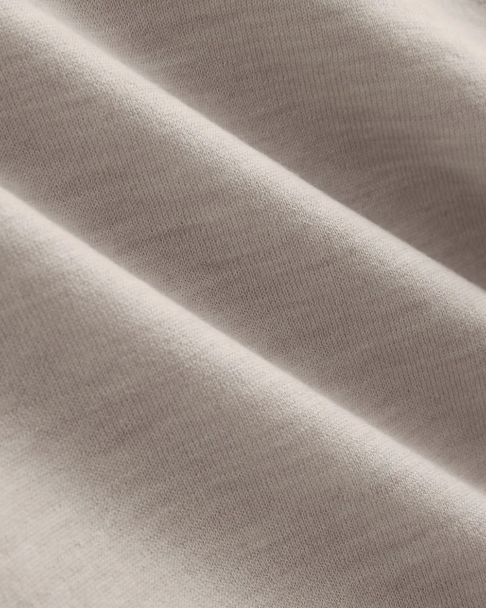 Raglan Sweater in Ultrasoft Merino | Heathered Oat (5)