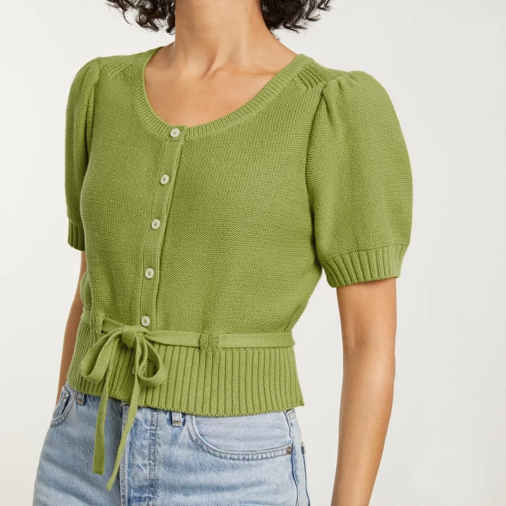 The Puff Sleeve Sweater Top | Pepper (2)