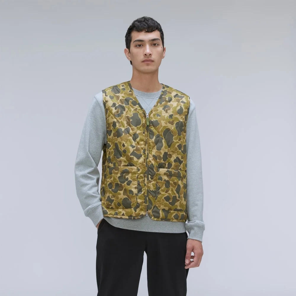 The ReNew Liner Vest | Fennel Seed Camo