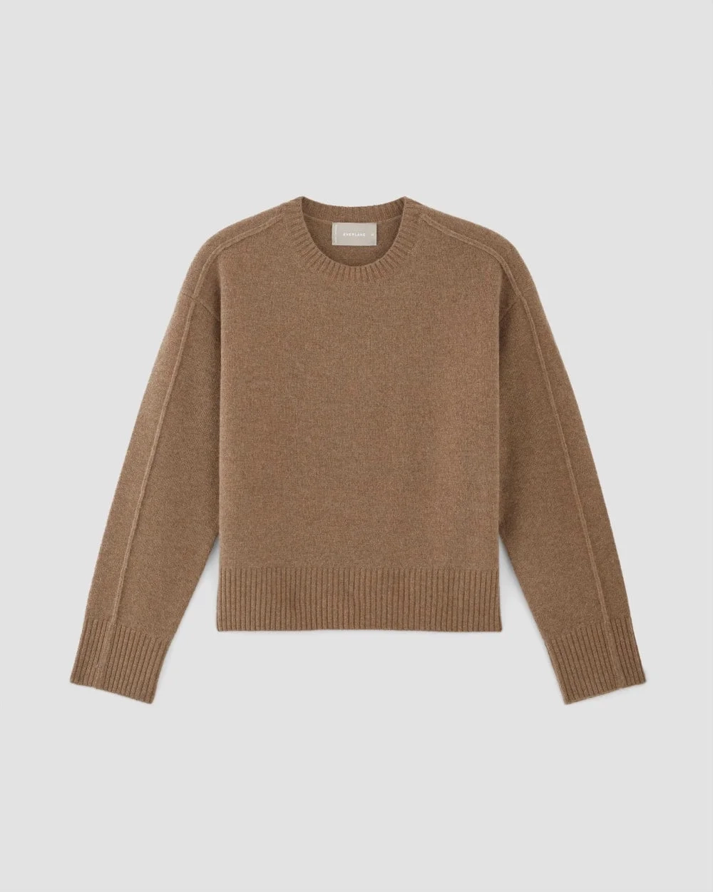 The Good Merino Wool Crewneck Sweater | Praline (2)