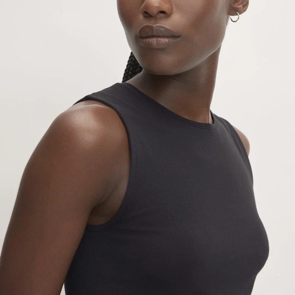 The Supima® Form Tank | Black (2)