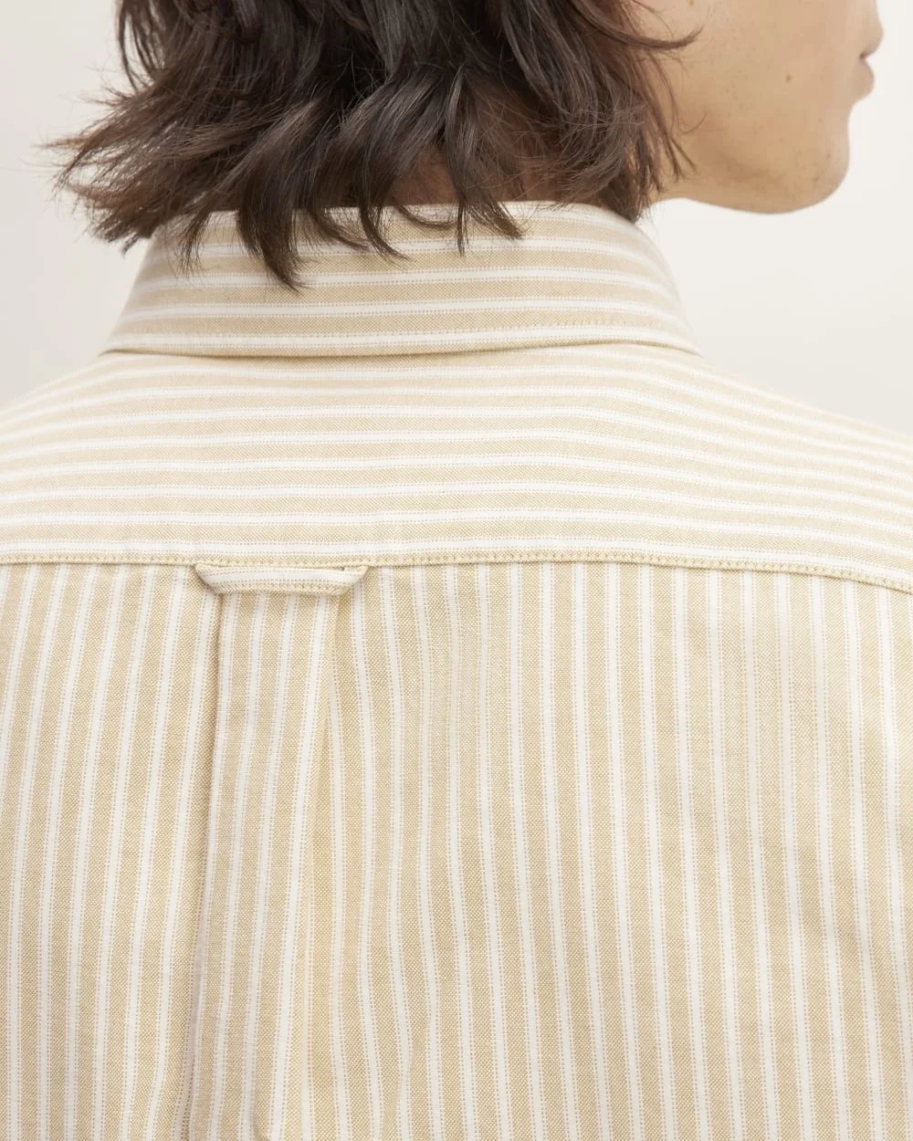 The Classic Oxford Shirt | Bone / Honey | Tall (5)