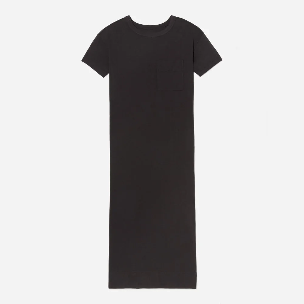 The Organic Weekend Maxi Dress | Black (3)
