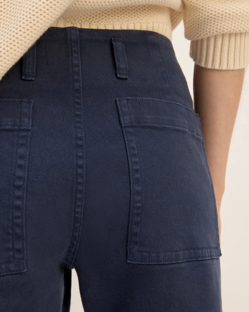 The Organic Utility Pant | Navy (3)