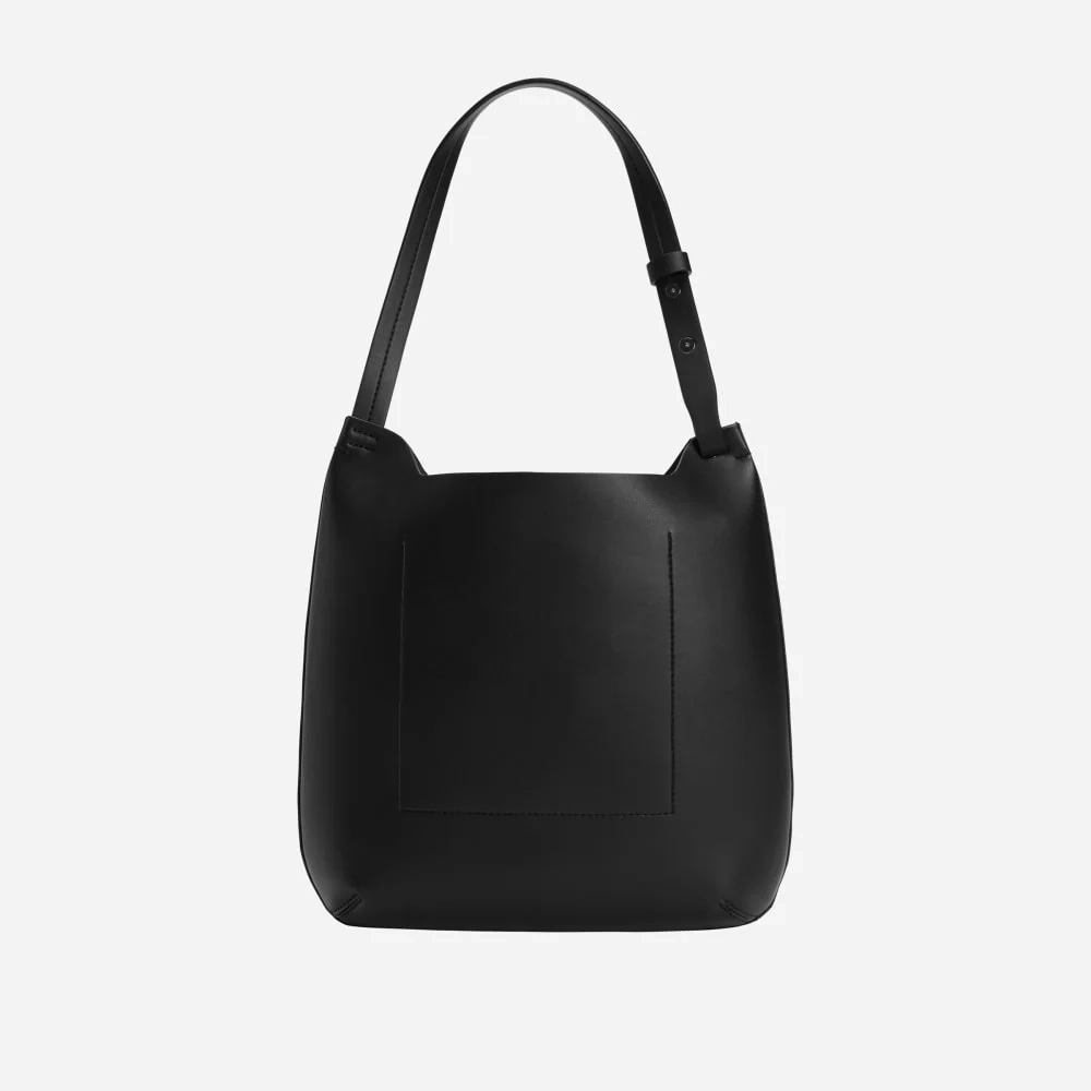 The Cactus Leather Hobo | Black (4)