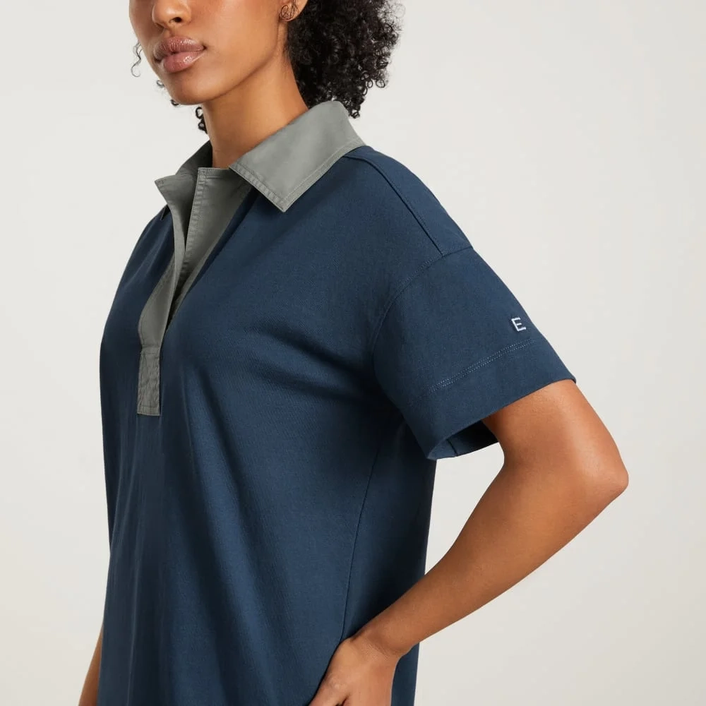 The Organic Cotton Polo Dress | Atlantic (2)