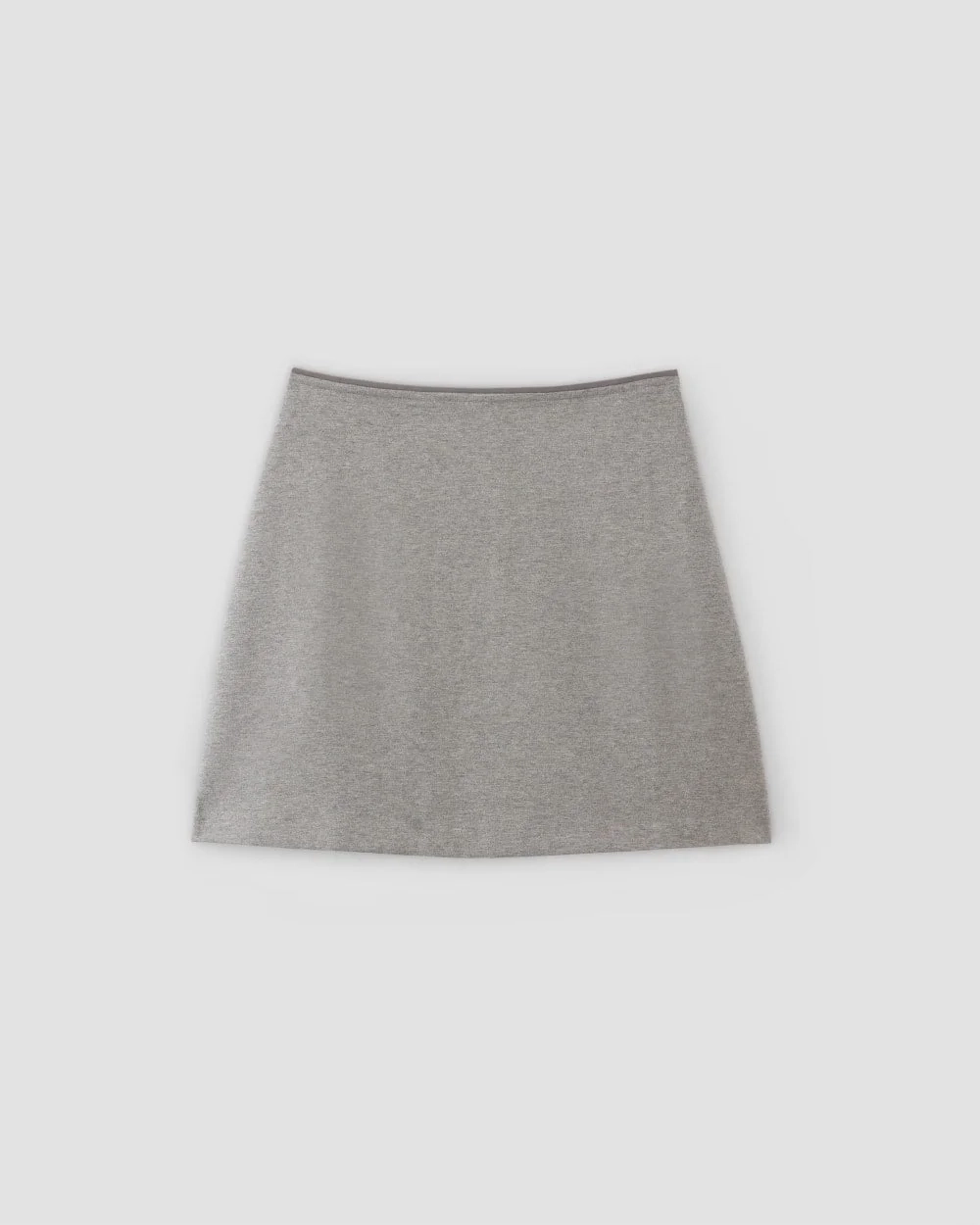 The Dream Mini Skirt | Mid Heather Grey (3)