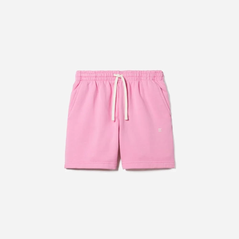 The Track Long Sweatshort | Bubble Gum
