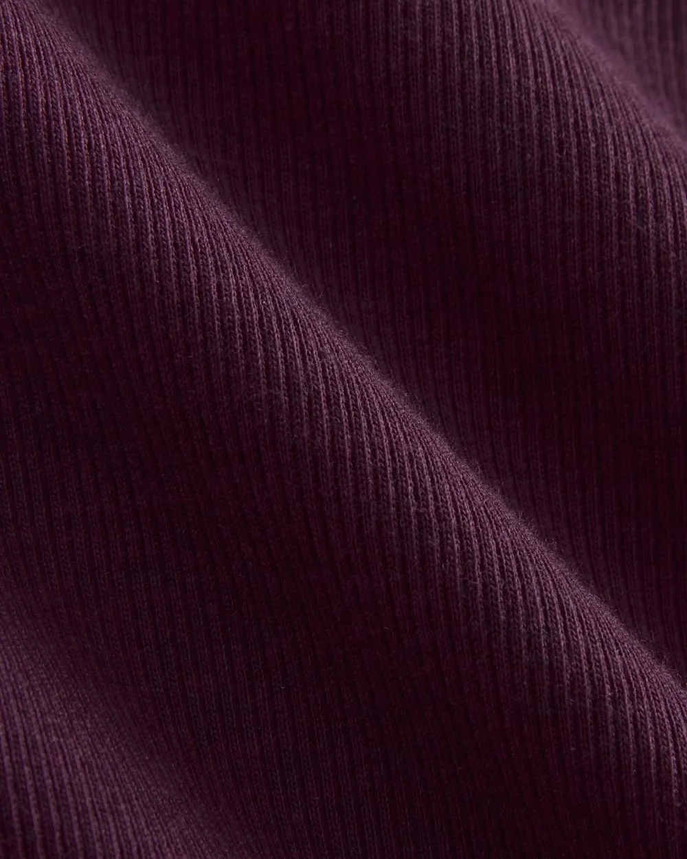 The Luxe Rib Funnel-Neck Tee | Heathered Port Royale (3)