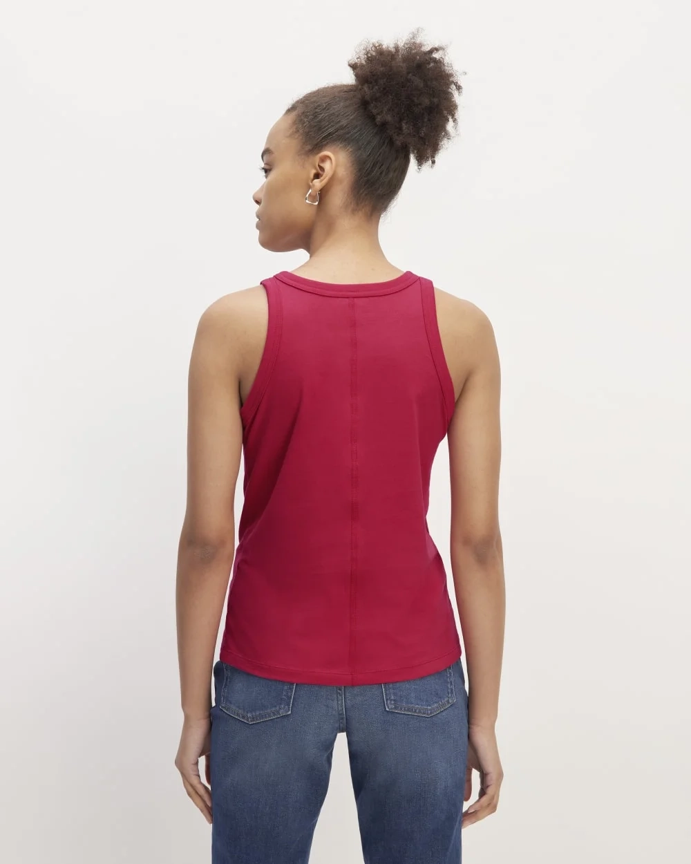 The Tank in Essential Cotton | Red Currant (2)
