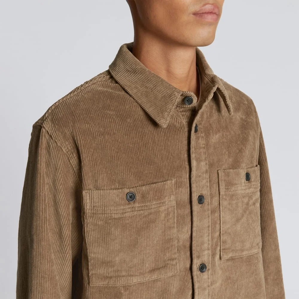 The Corduroy Everyone Overshirt | Toasted Coconut (4)