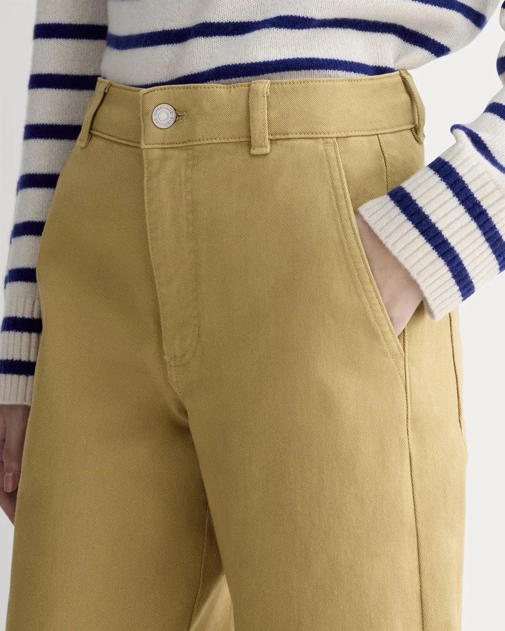 The Utility Wide-Leg Pant | Classic Khaki (3)