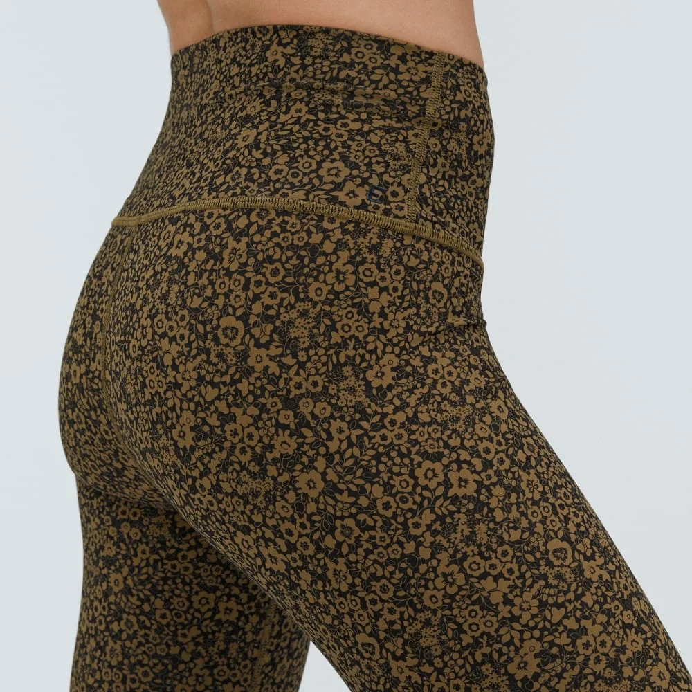 The Perform Legging® | Black / Breen Floral | Regular (3)