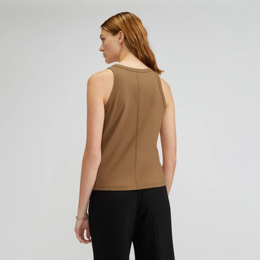 The Tank in Essential Cotton | Toasted Coconut (3)