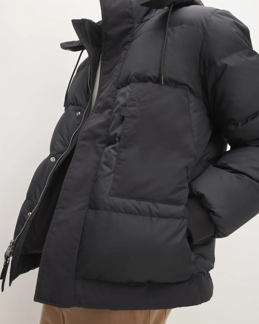 The ReNew Short Puffer | Black (2)