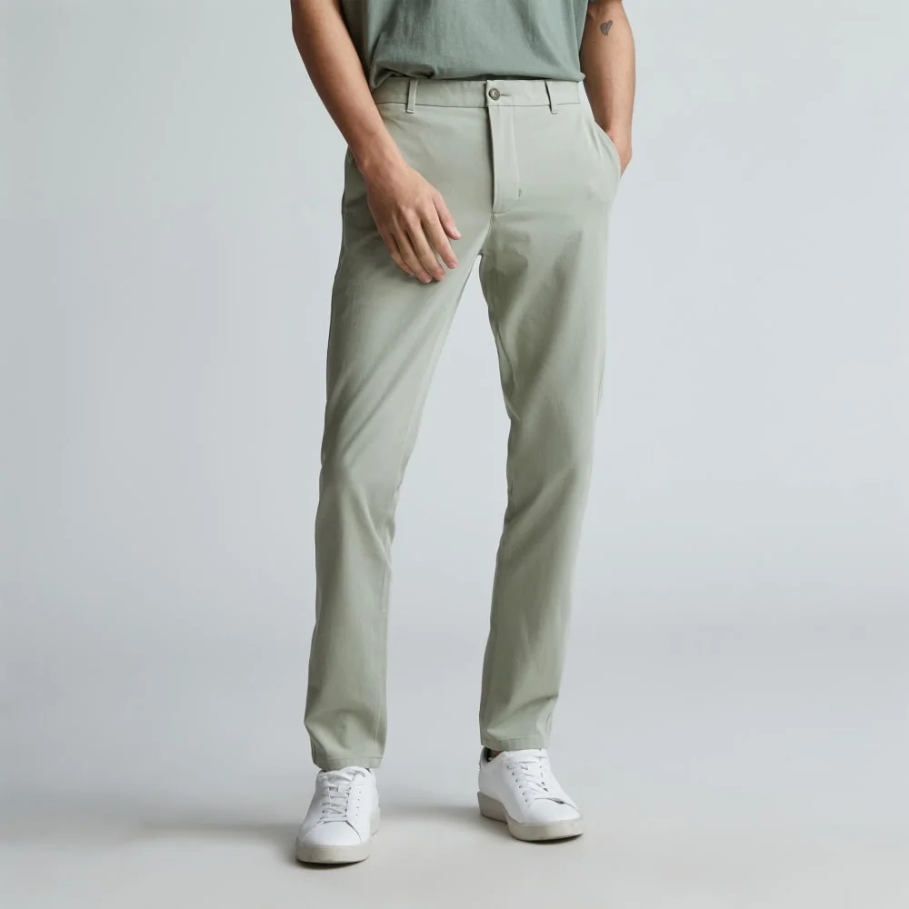 The Performance Chino | Uniform | Seagrass | Slim (4)