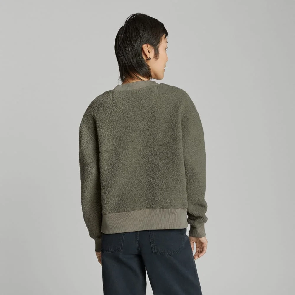 The ReNew Teddy Oversized Crew | Kalamata (4)