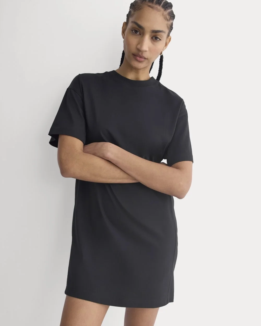 Weekend Tee Mini Dress | Black (4)