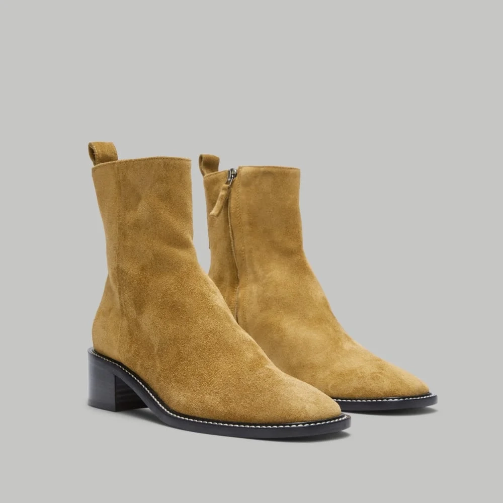 The City Boot | Toasted Almond Suede (3)