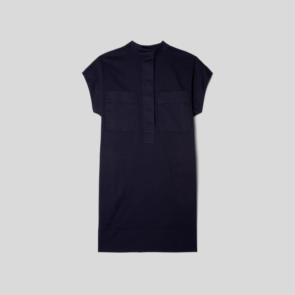 The Easy Workwear Dress | Navy (2)
