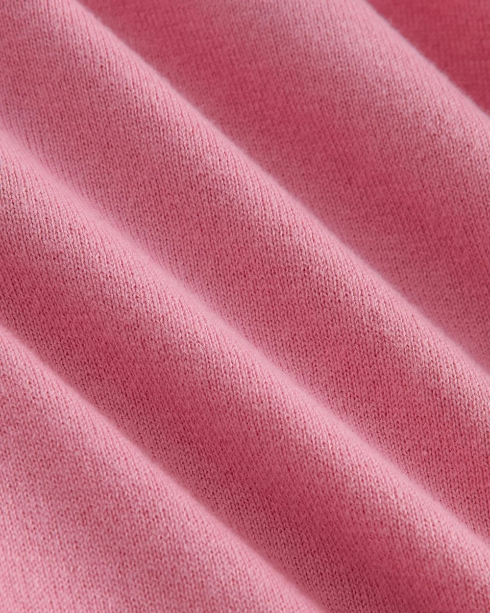 The Cropped Cardigan in Cotton Cashmere | Deep Pink (2)