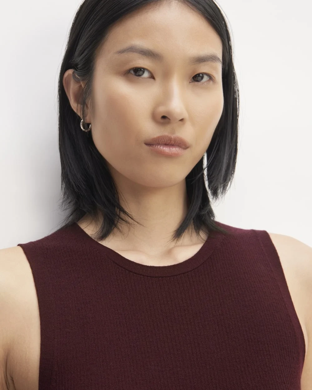 The Tank in Ultrasoft Merino | Burgundy (3)