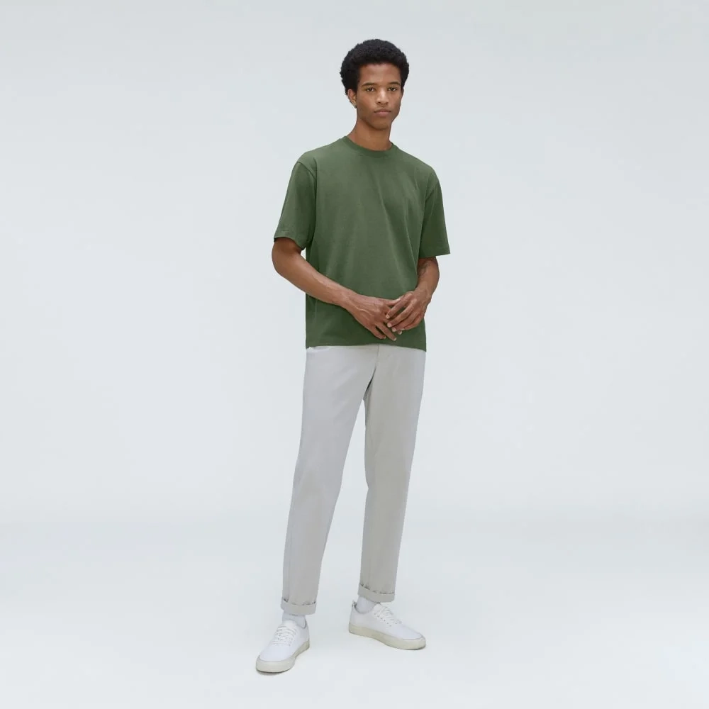 The Premium-Weight Relaxed Crew | Uniform | Forest Green (3)