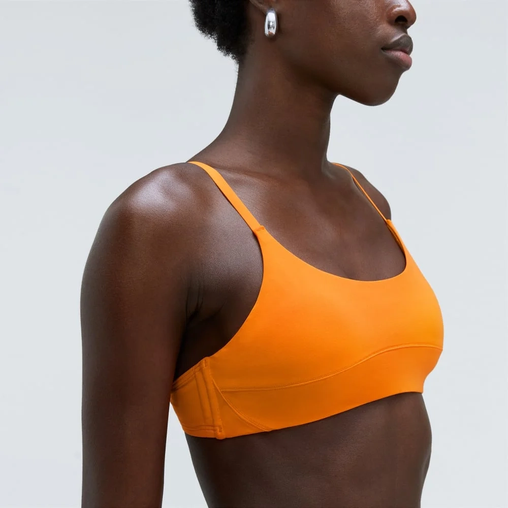 The Scoop-Neck Bikini Top | Turmeric (5)