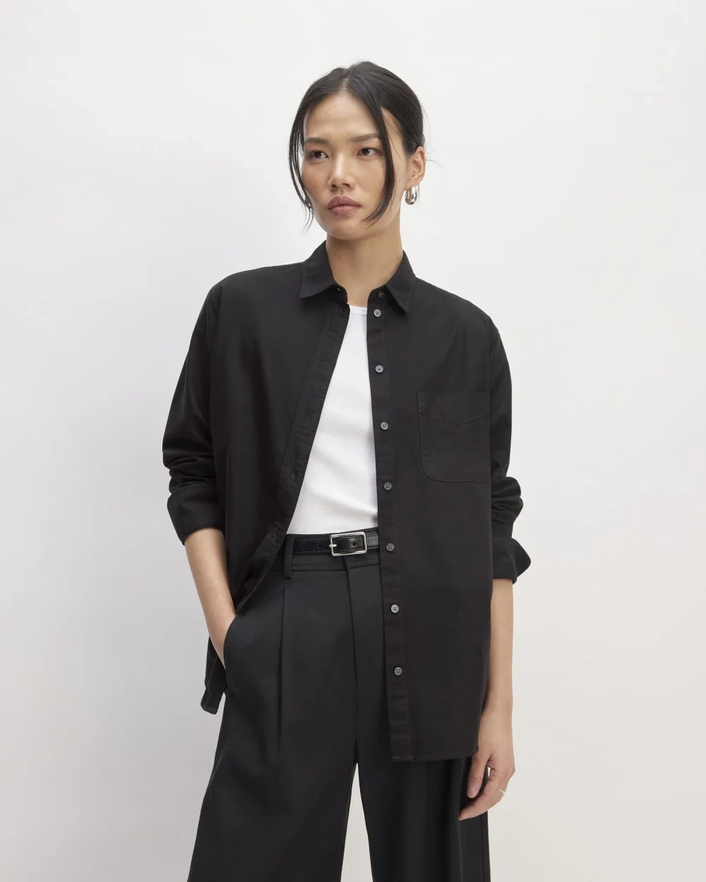 The Must-Have Oxford Shirt | Black