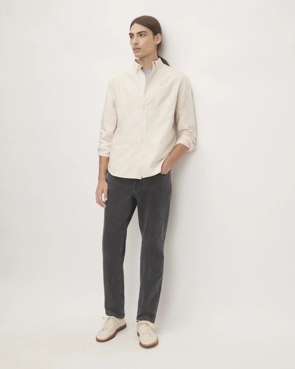 The Classic Oxford Shirt | Whisper Pink | Tall (3)
