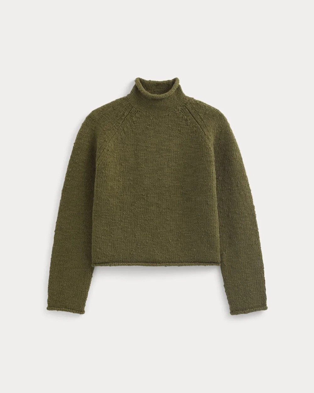 Rollneck Sweater | Olive (3)