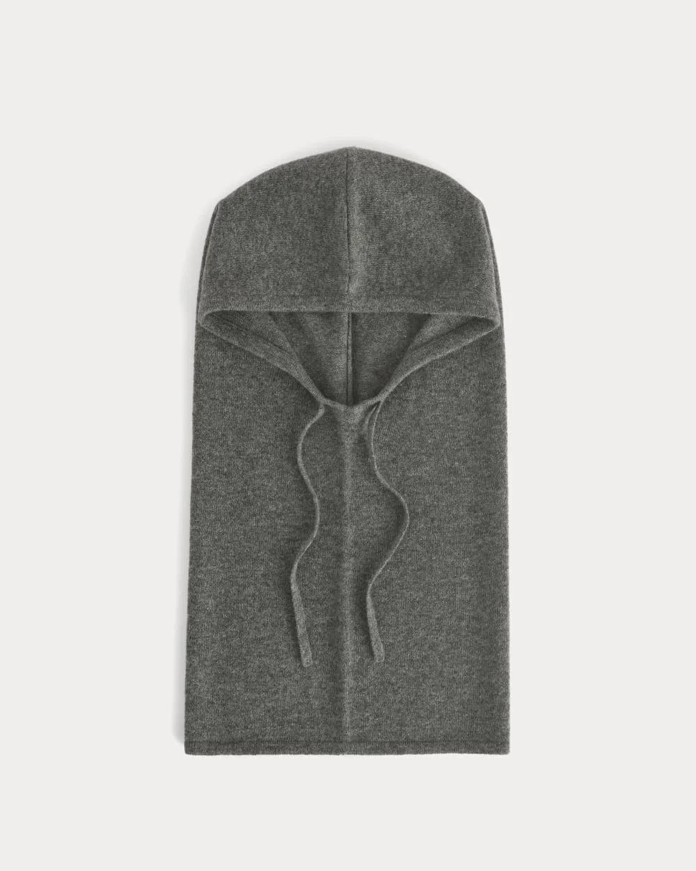 Cashmere Hood | Heather Charcoal (2)
