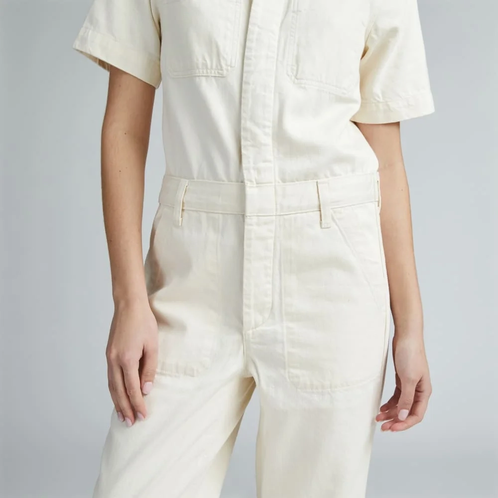 The Supersoft Jean Coverall | Seeded Ecru (2)