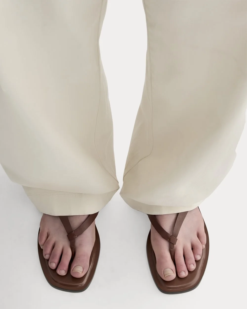 The Leather Flip Flop | Rum (3)