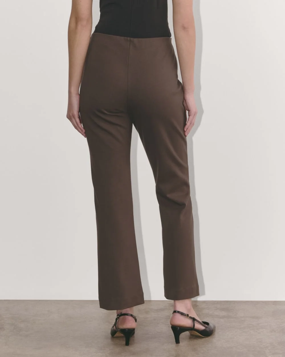 The Dream Kick Flare Pant | Earth Brown (2)