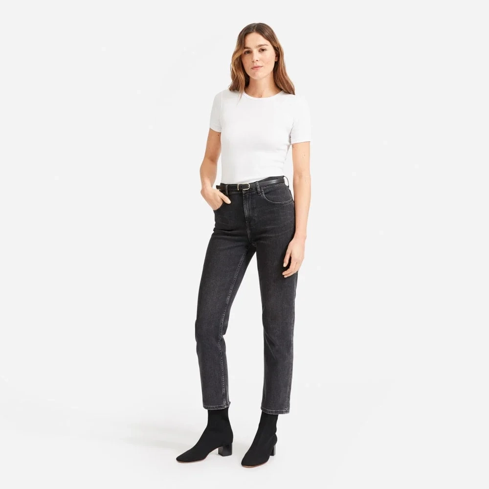 The Pima Micro-Rib Crew Tee | White (2)