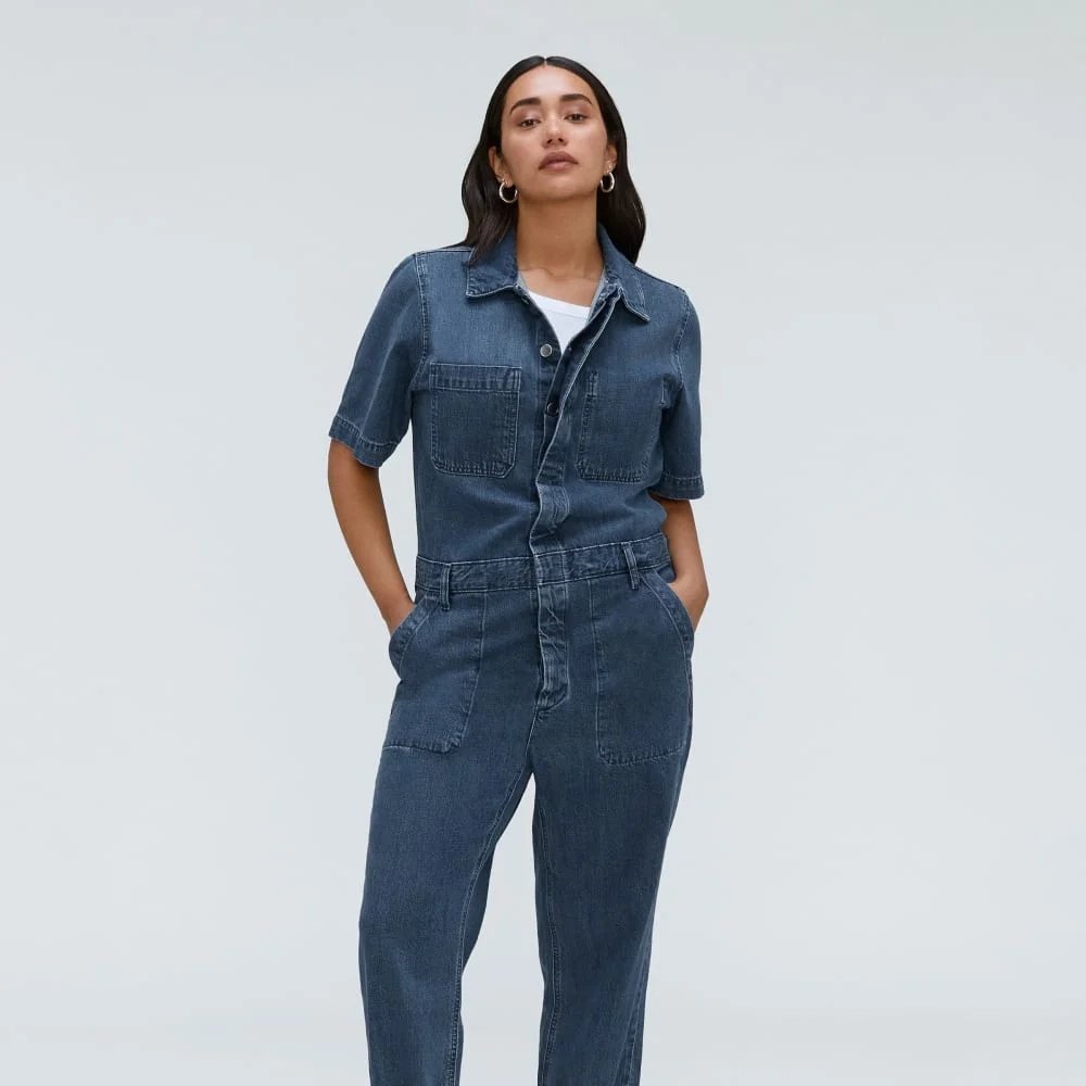 The Supersoft Jean Coverall | Work Blue (2)