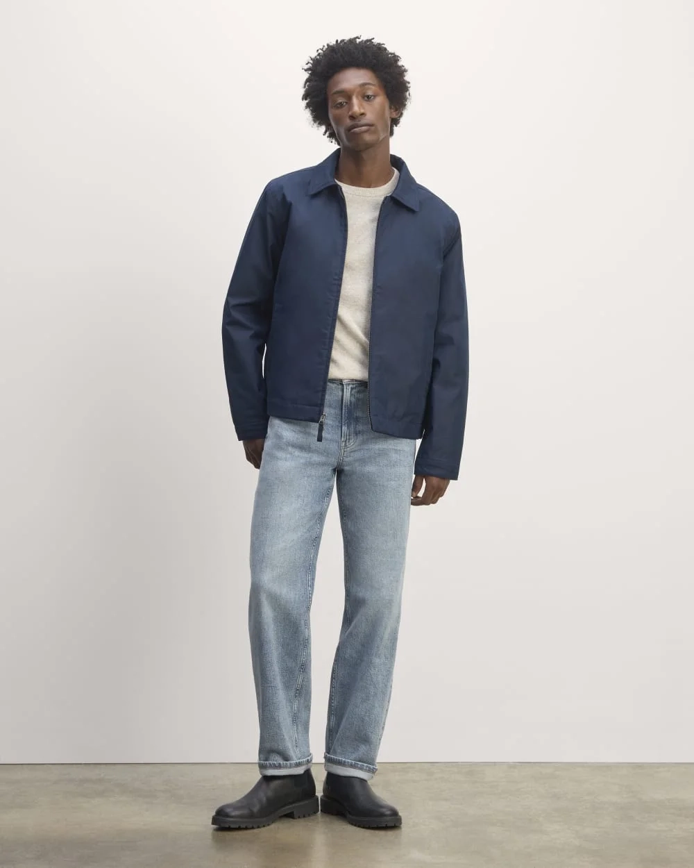 The Selvedge Loose Straight Jean | Longbay