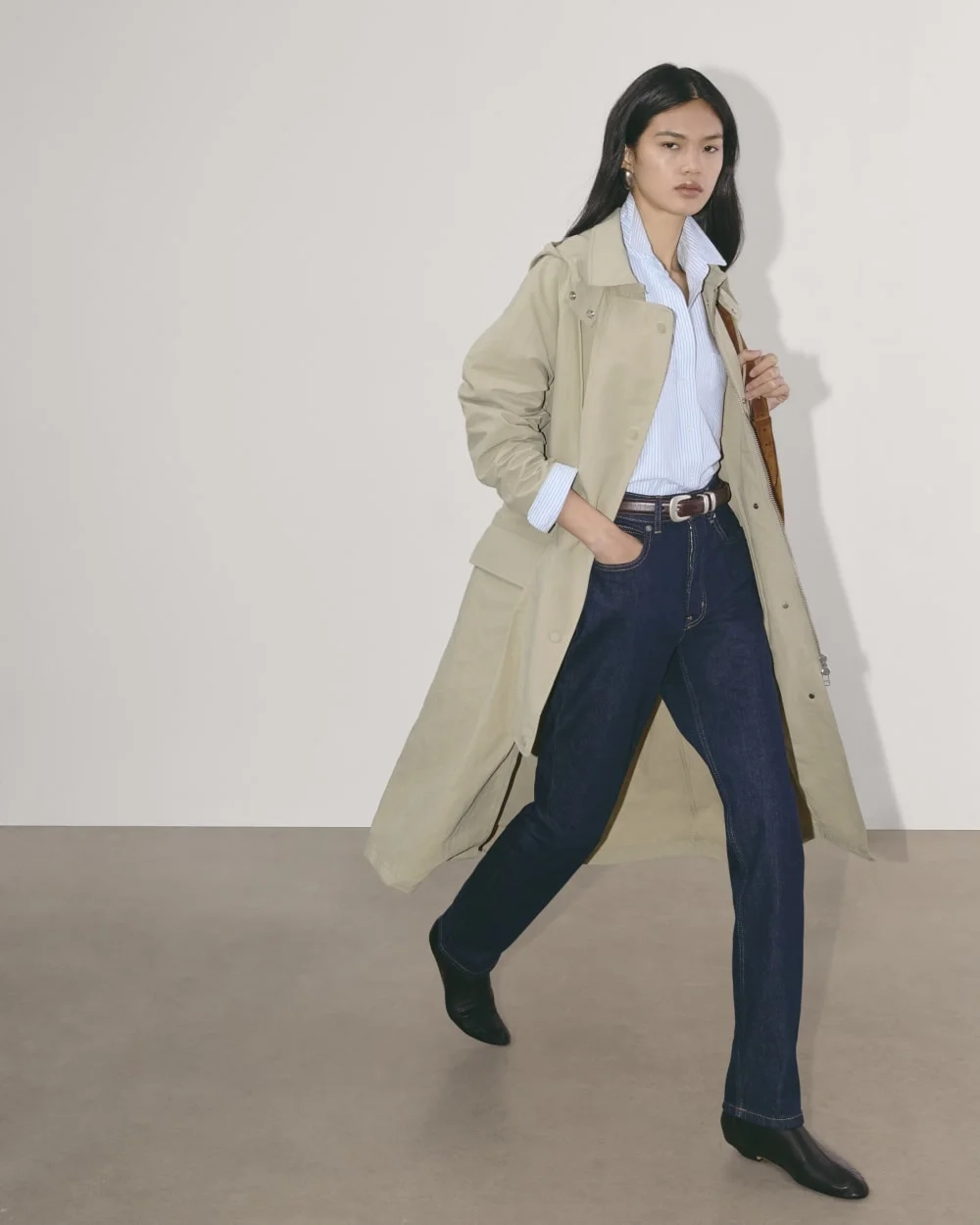 The Oversized Anorak | Trench Coat Khaki (2)