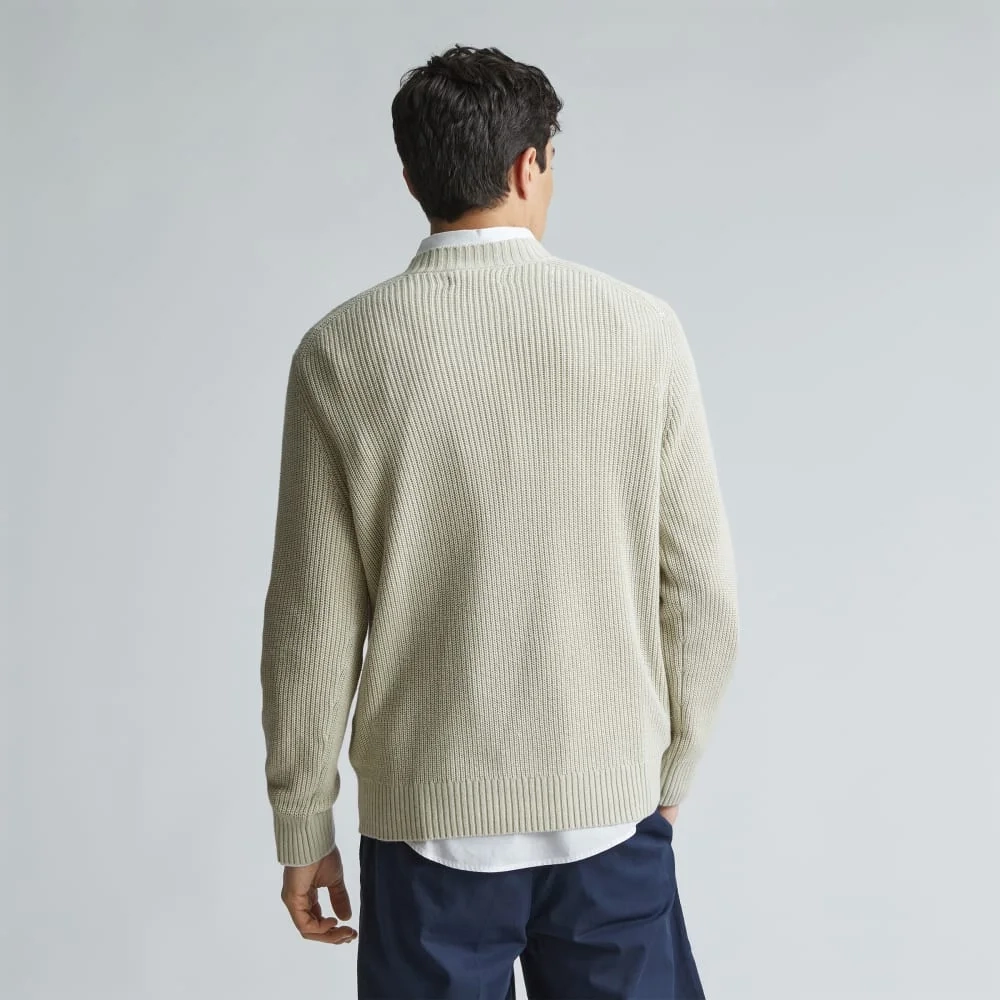 The No-Sweat Ribbed Crew | Pelican (4)