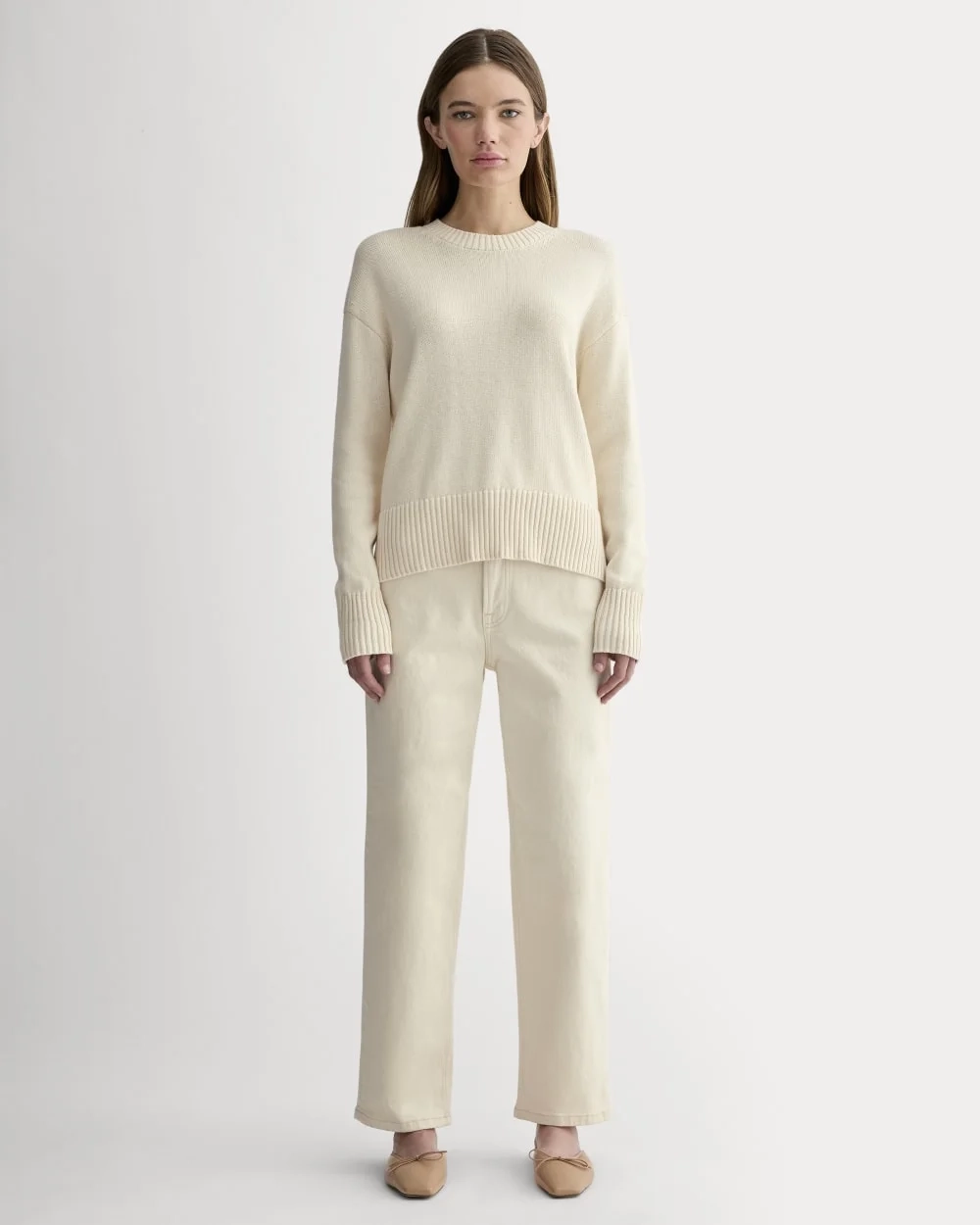 The Boxy Sweater in Everyday Cotton | Canvas (3)