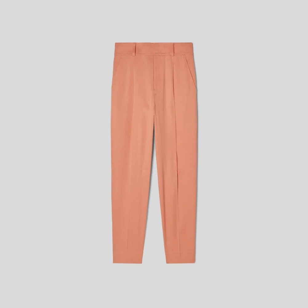 The Draper Tapered Pant in Buttersmooth | Tawny Pink (2)