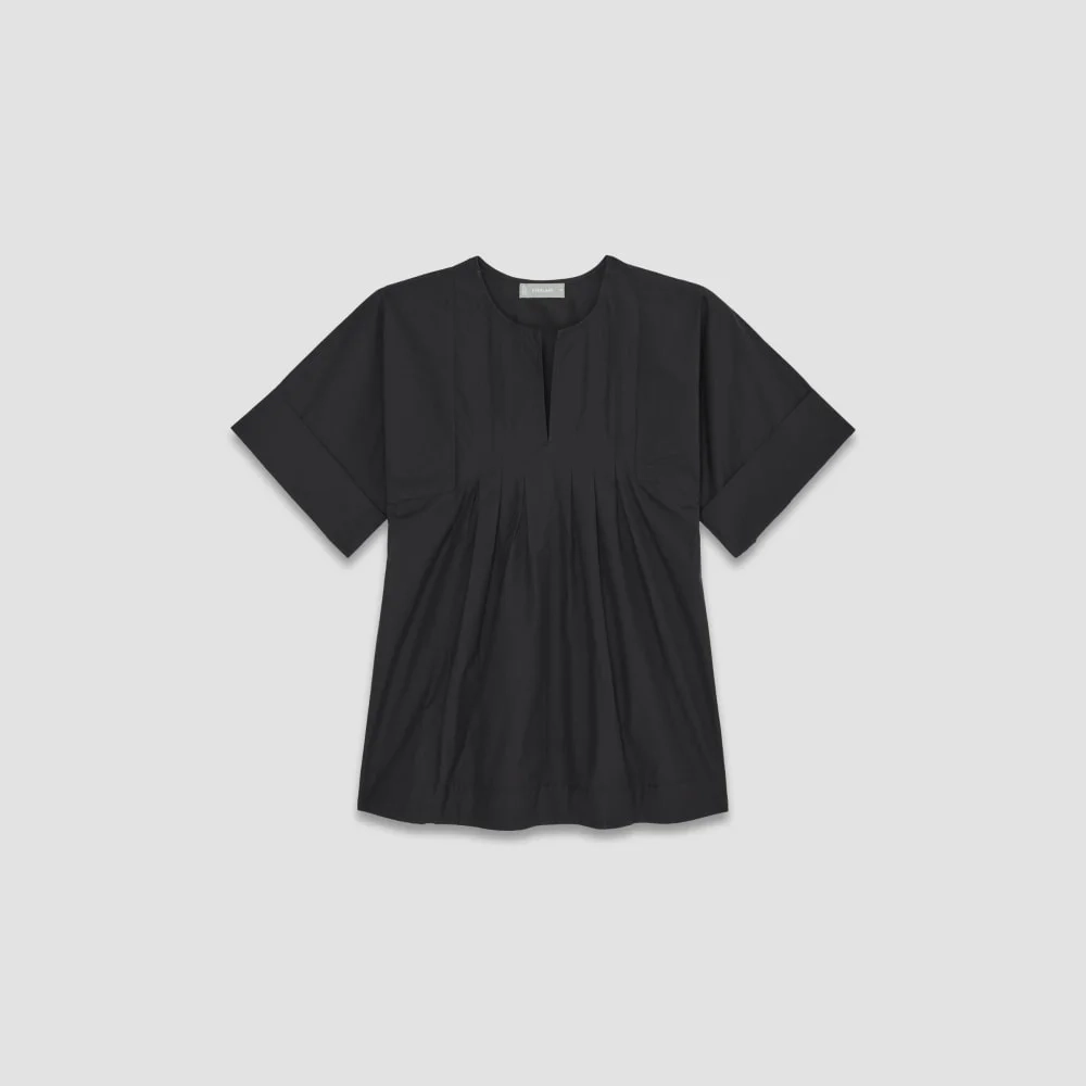 The Poplin Tunic | Black (3)