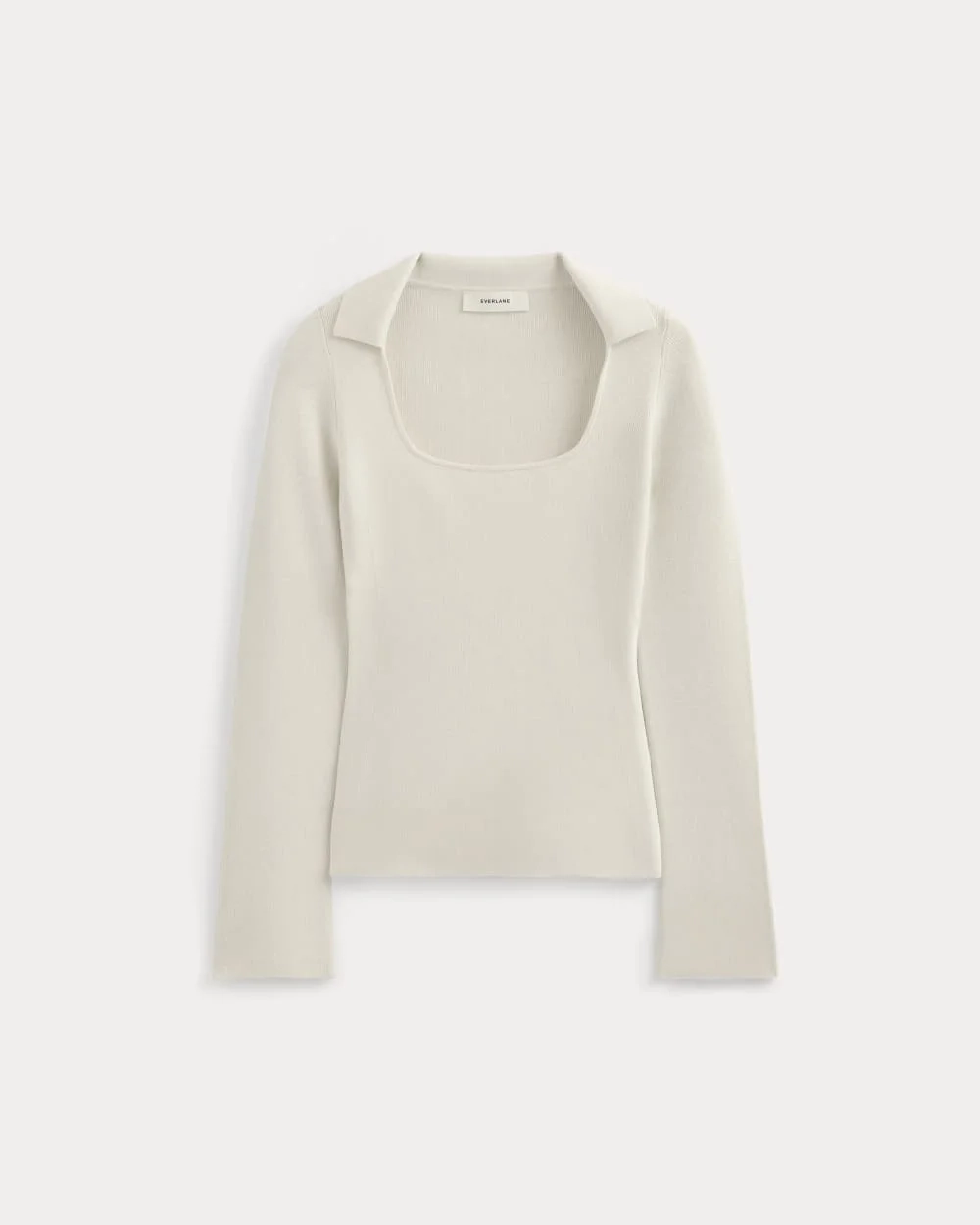 Knit Scoop-Neck Top | Birch (2)