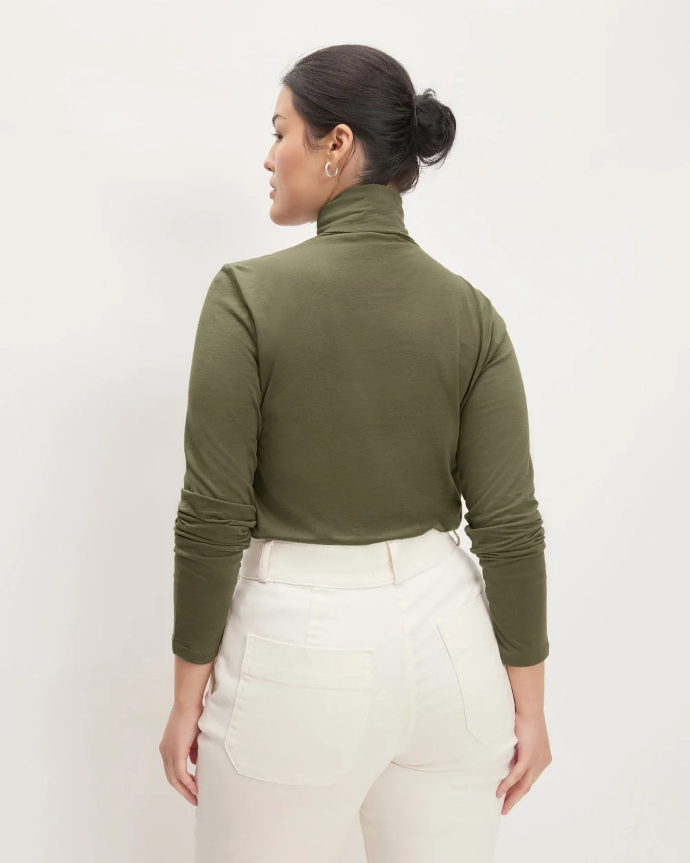 The Organic Cotton Turtleneck | Kalamata (2)